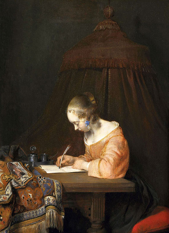Woman Writing a Letter
